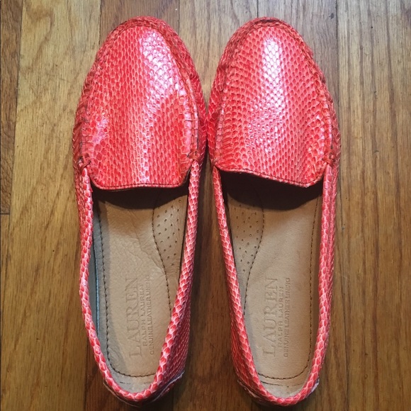 SOLD! AUTHENTIC Lauren by Ralph Lauren Flats - Picture 1 of 6